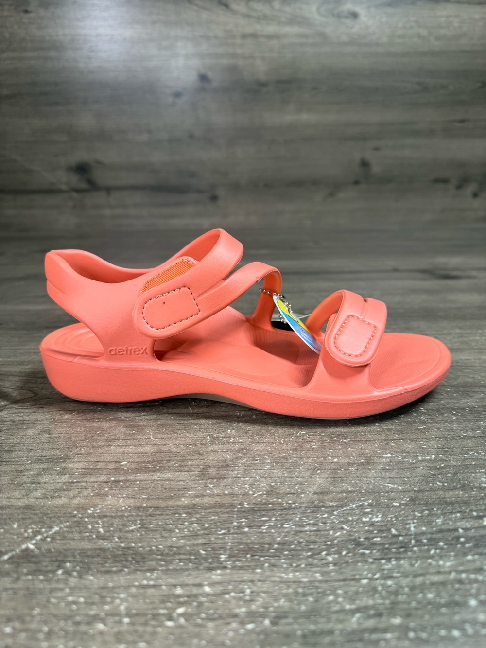 Aetrex Jillian Sport Sandals Womens 7 Coral L8008 Arch Support Water NIB